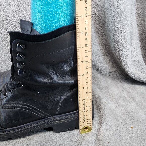 Dr Martens Shoes Mens Size 10 Womens Size 11 Black Leather Combat Boots *Read* main image 7